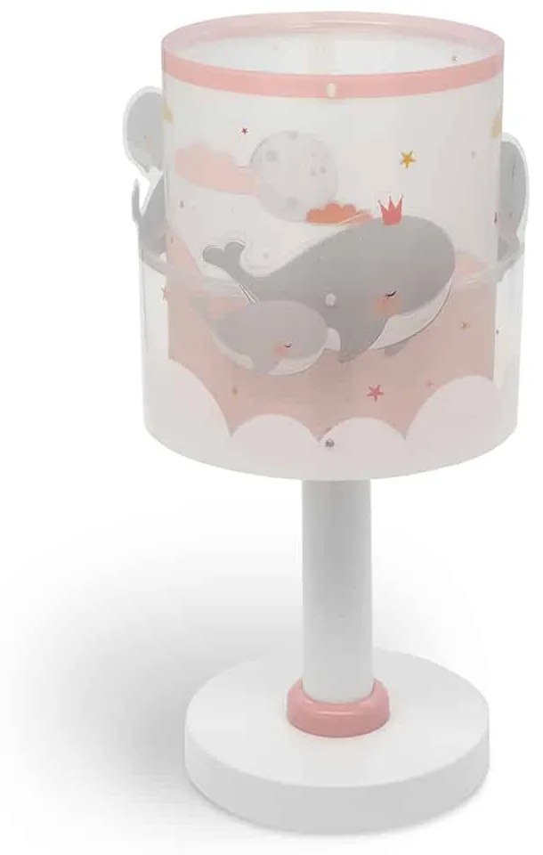 Whale Dreams Pink επιτραπέζιο φωτιστικό (61171[S]) - 61171S - 61171S