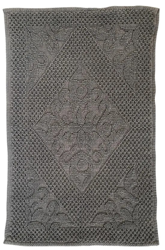 Πατάκι Μπάνιου (50x80) Rainbow Royal Grey