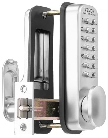 VEVOR Mechanical Keyless Entry Door Lock 14 Key Mechanical Keypad Door Knob Home