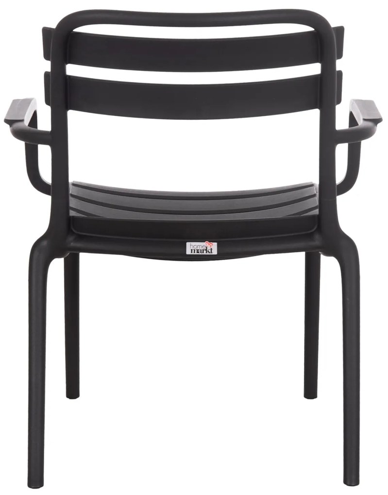 Καρέκλα - Πολυθρόνα KORVER C6333.02 Πολυπροπυλένιο Μαύρο 63,5x65x76Υ εκ. 63.5x65x76 εκ.