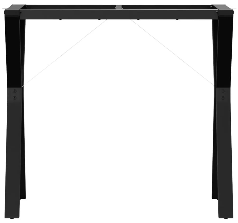 vidaXL Πόδια Τραπεζαρίας σε Σχήμα «Y» 80x40x73 εκ. Ατσάλι