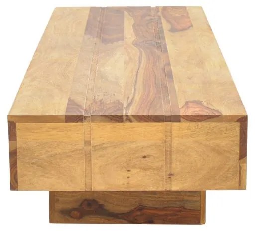 Τραπέζι κήπου Lucca απο Μασίφ Ξύλο Sheesham σε Καρυδί 120x45x30εκ. 120x45x30 εκ.