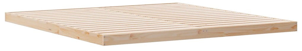 vidaXL Κρεβάτι 160x210 εκ Μασίφ Ξύλο Πεύκου