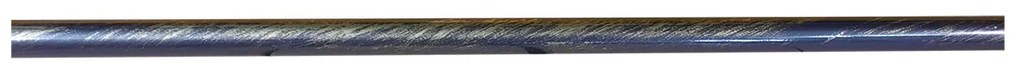 Κουρτινόξυλο Βέργα Φ19mm Μονό 160cm Grace Black-Gold 190162