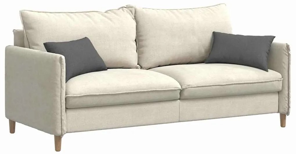 vidaXL Μαξιλάρι Καναπέ 2 pcs Σκούρο Γκρι 50 x 30 cm ύφασμα