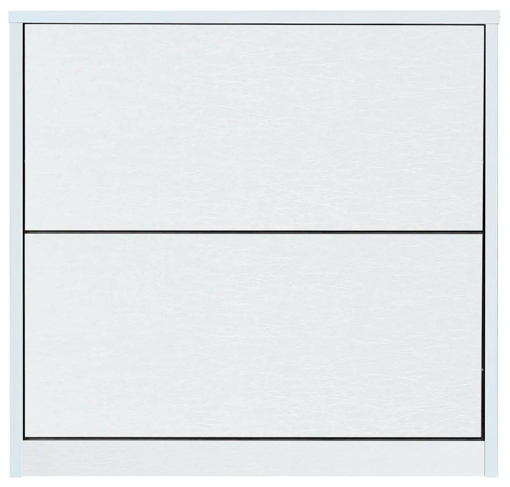 Παπουτσοθήκη ArteLibre DORIT Λευκό Μοριοσανίδα/Μελαμίνη 73x24x78.5cm