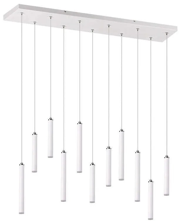 Φωτιστικό Οροφής - Ράγα Led Tubular 321611131 White Trio Lighting Μέταλλο