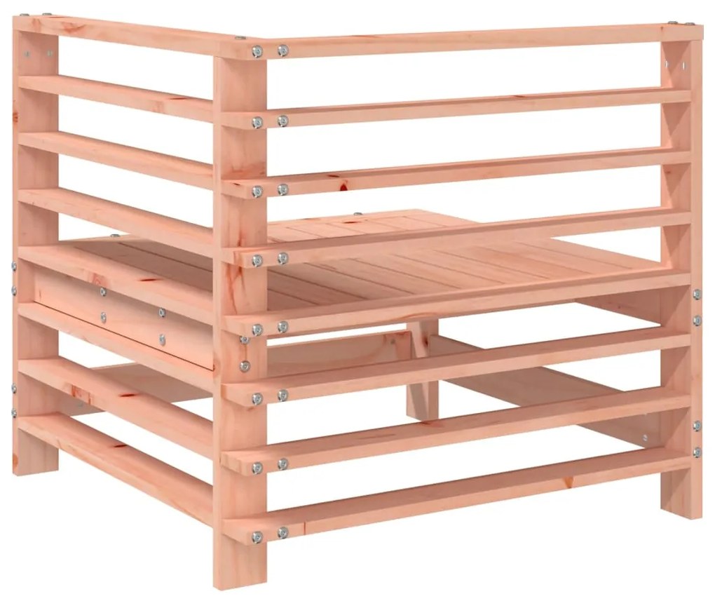 vidaXL Καναπές Κήπου Γωνιακός από Μασίφ Ξύλο Ψευδοτσούγκας