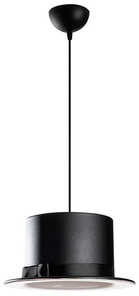 Φωτιστικό Οροφής Fotr Sivani 527ABY1691 Φ30x110cm E27 40W Black-White Opviq