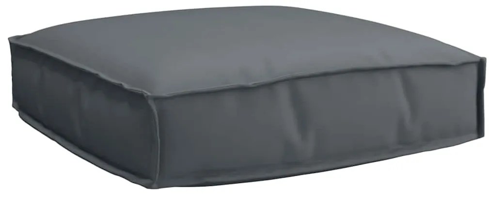 vidaXL Μαξιλάρι Ανθρακί 60 x 60 x 12 cm Ύφασμα Όξφορντ