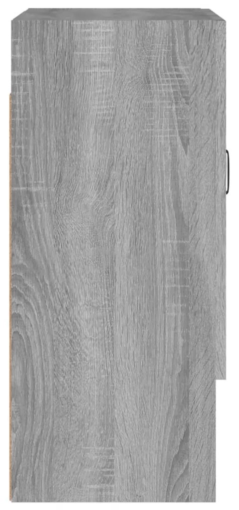 vidaXL Ντουλάπι Τοίχου Γκρι Sonoma 60x31x70εκ. Επεξεργασμένο Ξύλο