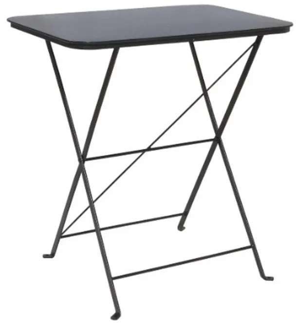 Τραπέζι Πτυσσόμενο Bistro/F 02-00-1039 65x45x71cm Black
