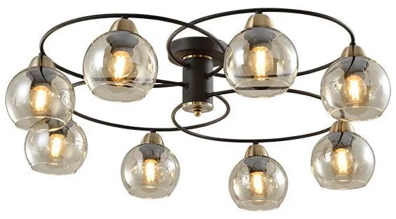 Πλαφονιέρα οροφής Elmark Jay 8φωτη