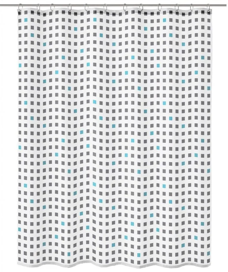 Κουρτίνα Μπάνιου Casket 7845 189 Grey Kleine Wolke 180Πx200Υ Πολυέστερ