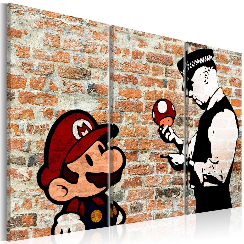 Πίνακας - Caught Mario 120x80