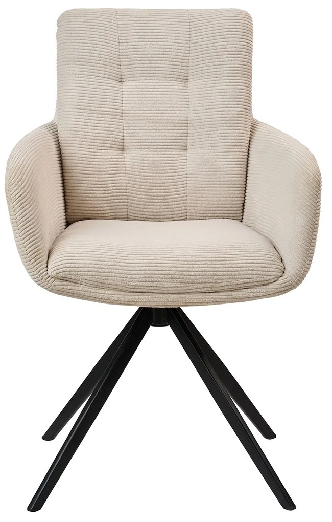 Πολυθρόνα Soren Κρεμ 58 x 64 x 89