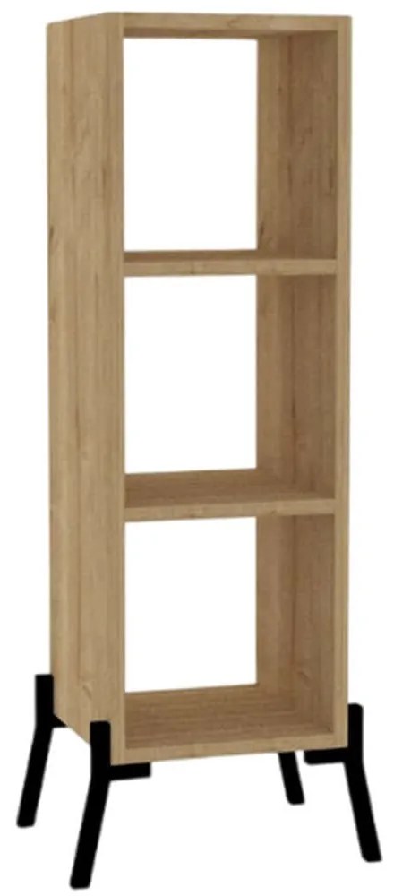 Ραφιέρα Δαπέδου Gordes 495SSE1206 30x30x103cm Oak