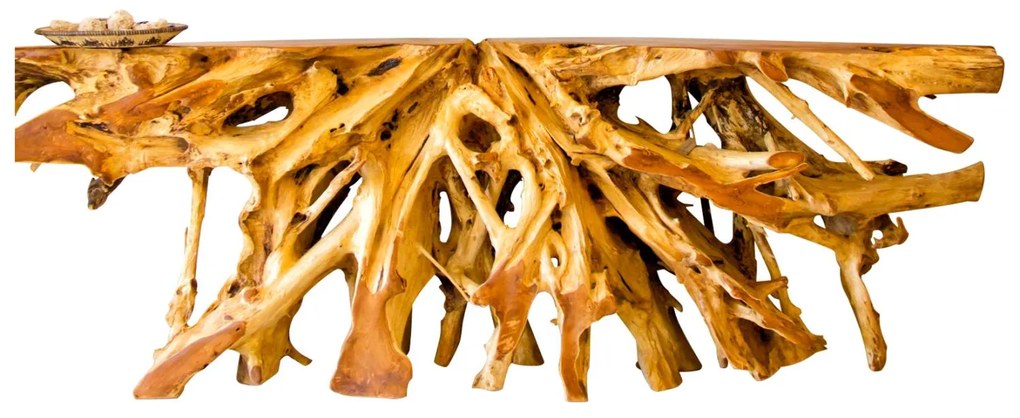 Κονσόλα C9369 απο Μασίφ Ξύλο TEAK Φυσικό 150x40x70εκ. 150x40x70 εκ.