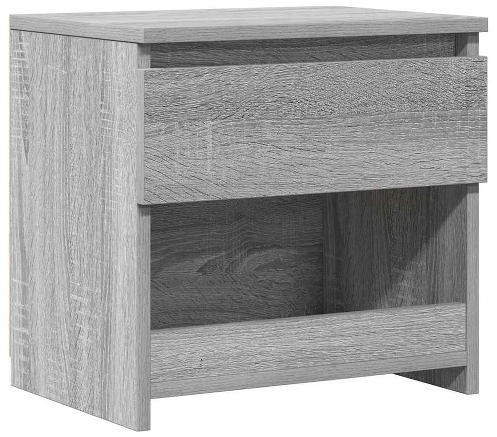 vidaXL Κομοδίνο Γκρι Sonoma 40 x 30 x 39 εκ. από Επεξεργασμένο Ξύλο