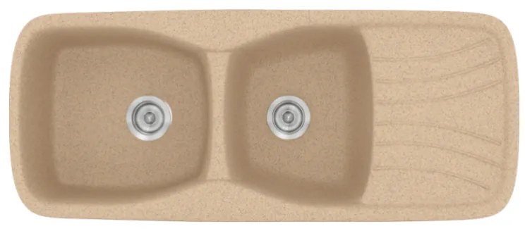 Sanitec Classic 311 Granite Beige Νεροχύτης SAN.311.10.GBE