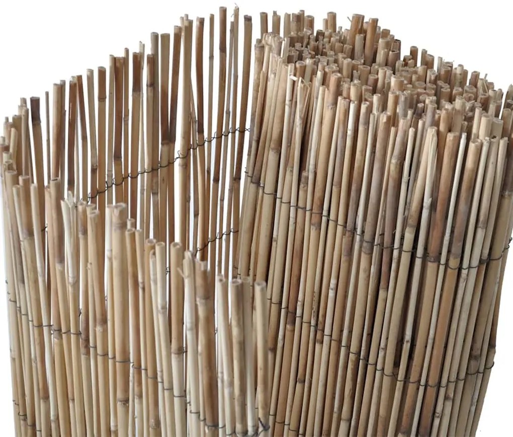 vidaXL Φράχτης από Καλάμια Καφέ 400 x 160 cm Καλαμίδι