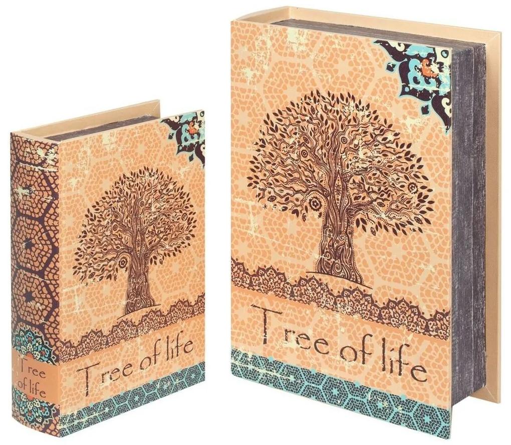 Καλάθια, κουτιά Signes Grimalt  Κουτιά Βιβλίου 2U Tree Life Book