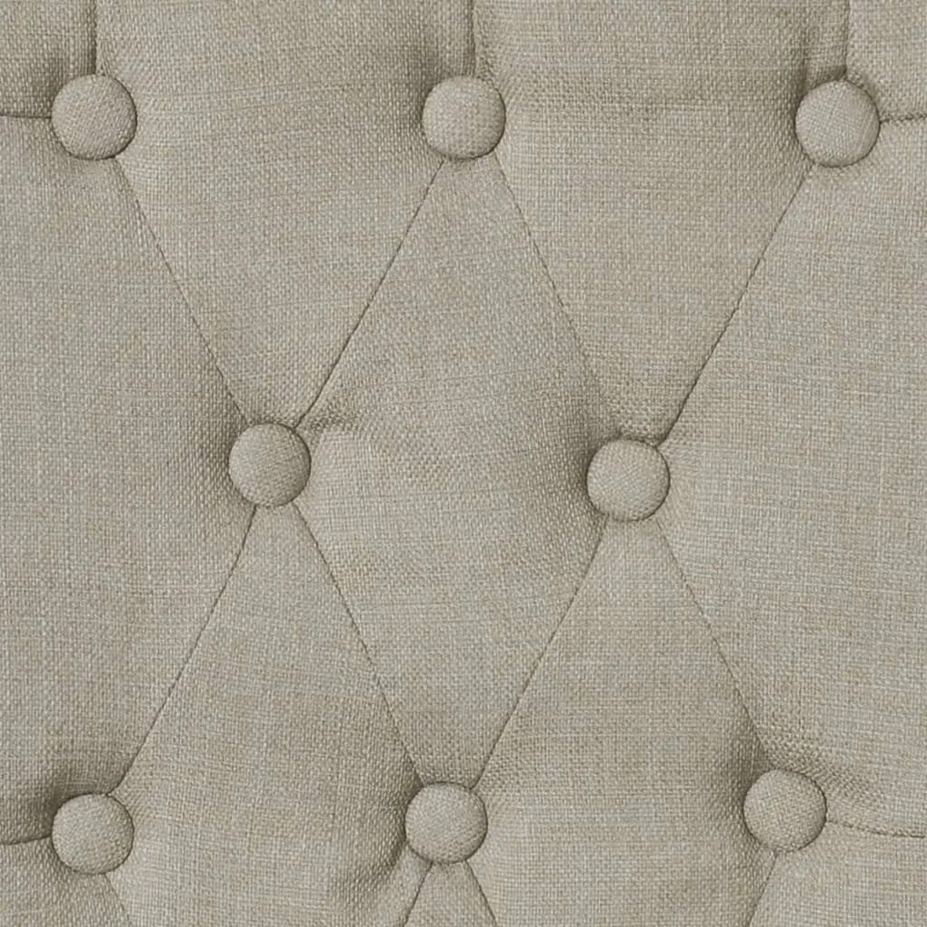 vidaXL Καρέκλες Τραπεζαρίας 4 τεμ. Καμηλό Υφασμάτινες