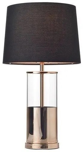 Επιτραπέζιο Φωτιστικό με Γυαλί RENOUAR Φ25ΧΗ45CM ACA-OD90791TBB-Ορείχαλκος OD90791TBB