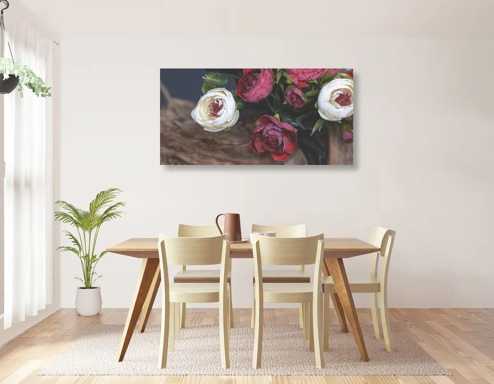 Εικόνα floral vintage - 120x60