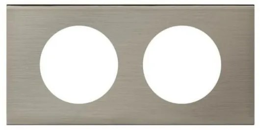 Πλαίσιο 2 Θέσεων INOX Celiane 069102 Legrand-69102-Inox 069102