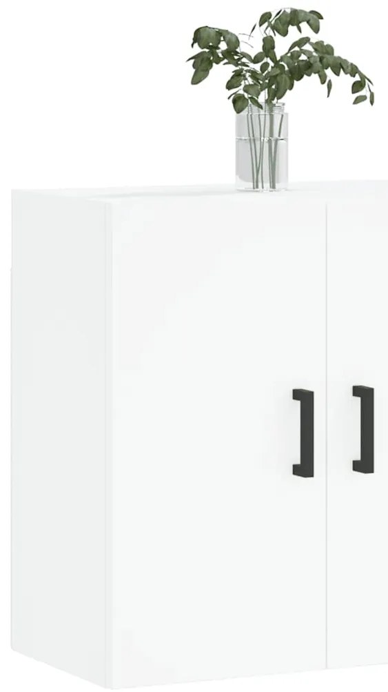 vidaXL Ντουλάπι Τοίχου Λευκό 60 x 31 x 60 εκ. από Επεξεργασμένο Ξύλο