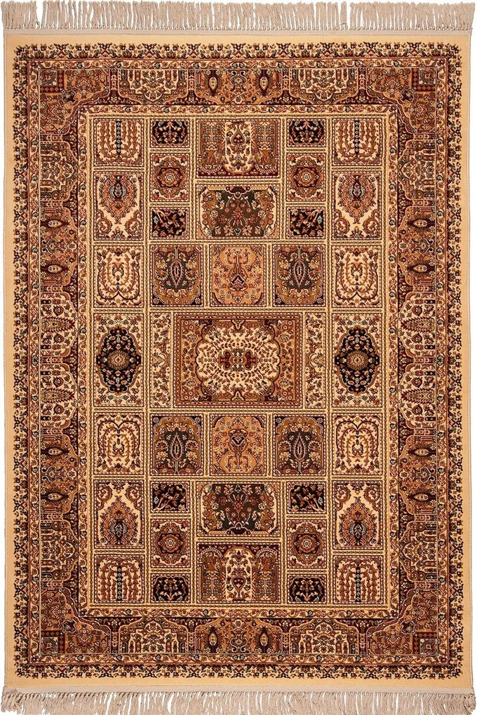 Χαλί Isfahan 3517D Cream-Cream Βιοκαρπέτ 200X290cm