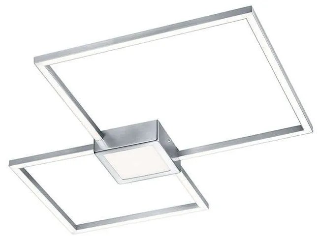 Φωτιστικό Οροφής - Πλαφονιέρα Led Hydra 676210307 65x65cm Nickel Trio Lighting Μέταλλο