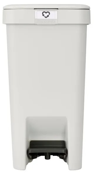 Brabantia 1008477 Stepup Κάδος Απορριμμάτων Γκρι με Πεντάλ 10lt Light Grey