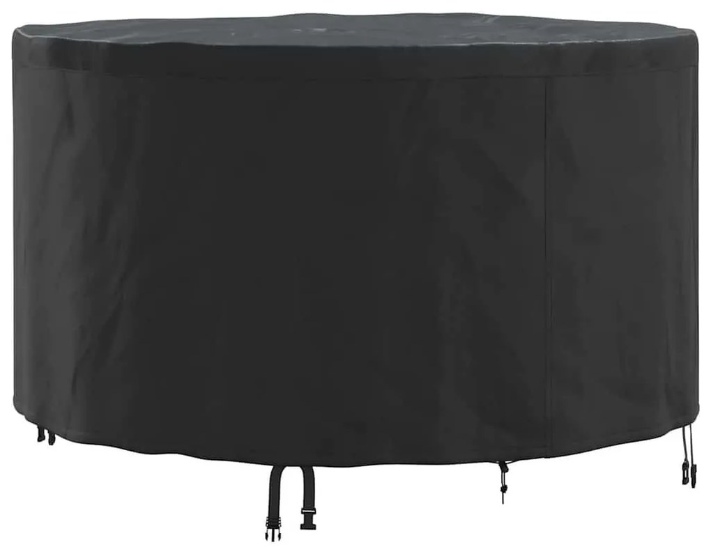 vidaXL Κάλυμμα επίπλων εξωτερικού χώρου 128 x 128 x 71 εκ. Ύφασμα 600D