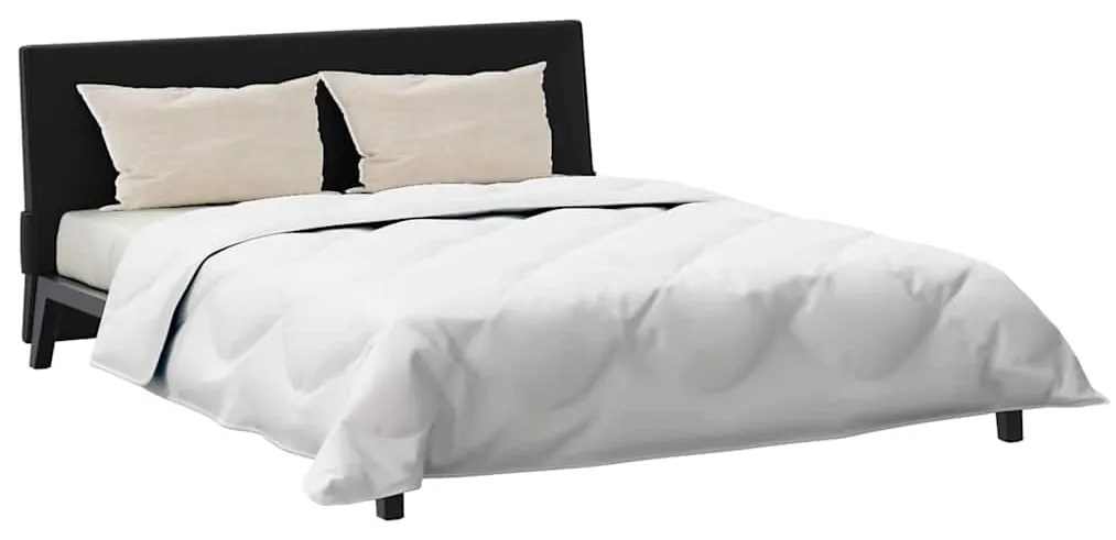 vidaXL Παπλωμα με Μαξιλάρια Argyle 3 pcs Λευκό 240 x 220 cm Μικροΐνες