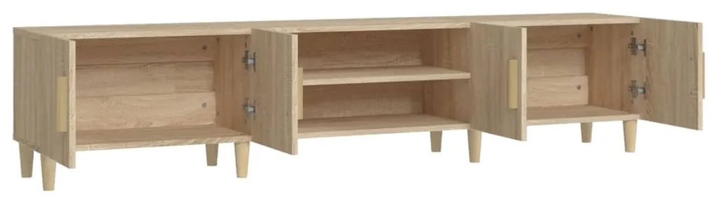 vidaXL Έπιπλο Τηλεόρασης Sonoma Δρυς 180x31,5x40 εκ. Επεξ. Ξύλο