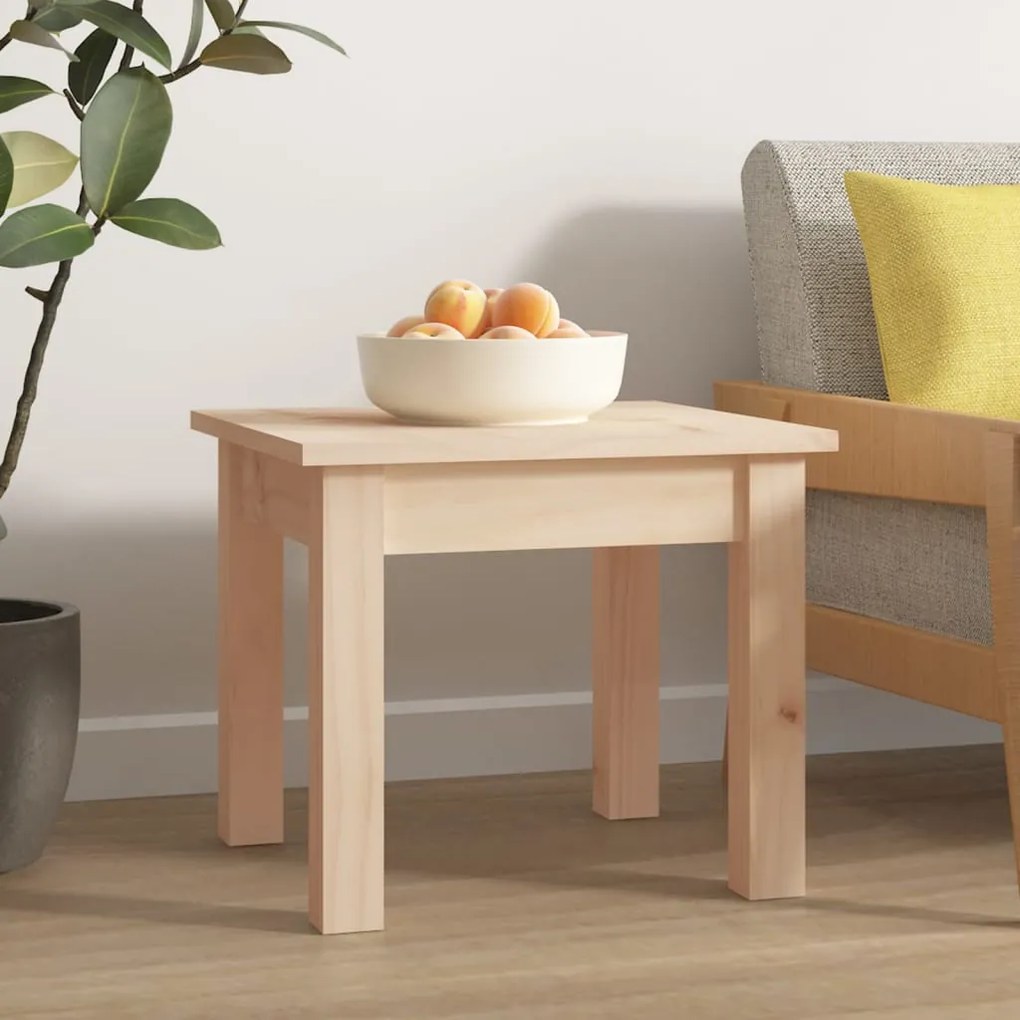 vidaXL Τραπεζάκι Σαλονιού 35 x 35 x 30 εκ. από Μασίφ Ξύλο Πεύκου