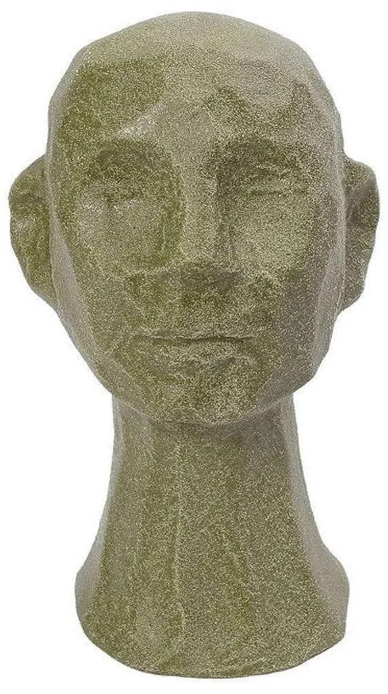 Διακοσμητική Προτομή KLA333K1 11x21,7cm Green Espiel Ceramic