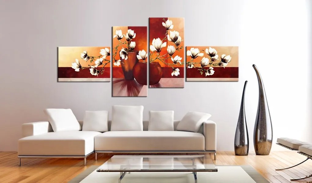 Πίνακας - Magnolia - impression - 100x45