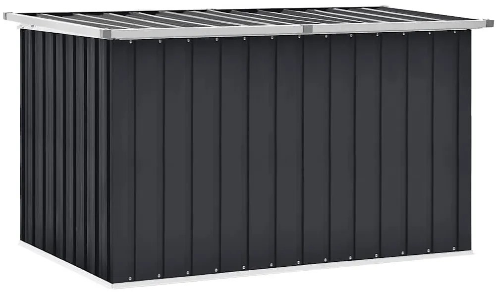 vidaXL Μπαούλο Αποθήκευσης Κήπου Ανθρακί 149 x 99 x 93 εκ.