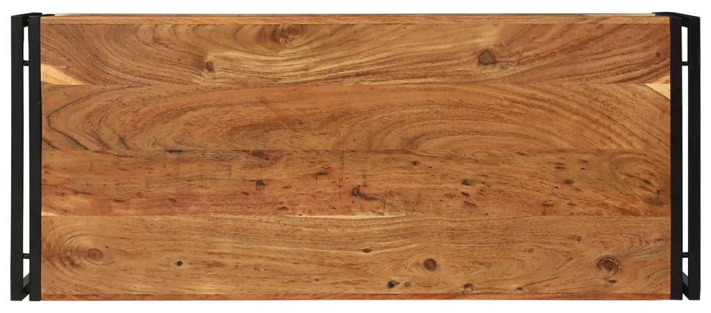 vidaXL Τραπεζάκι Σαλονιού 120x50x38 cm Μασίφ Ξύλο Ακακίας