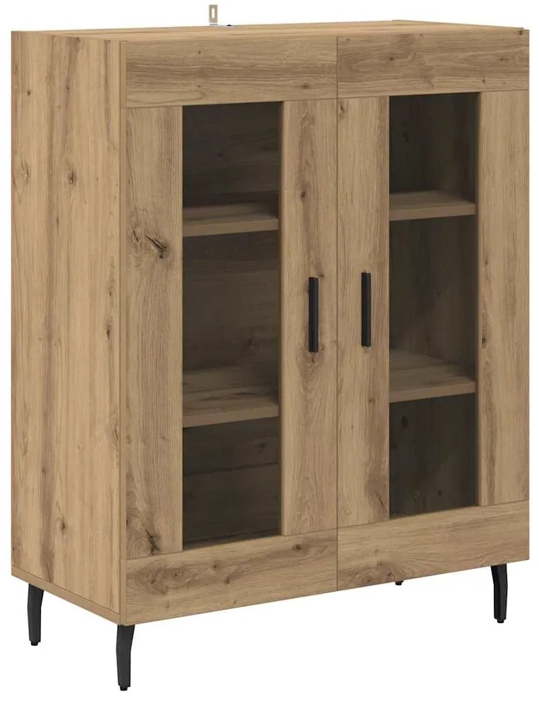 vidaXL Πλαϊνό γραφείο Artisan Oak 69,5 x 34 x 90 εκ.