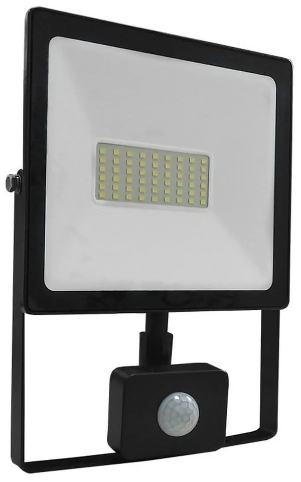 Προβολέας Led Q5060S 50W 6000K 4500lm Black Aca Aluminium