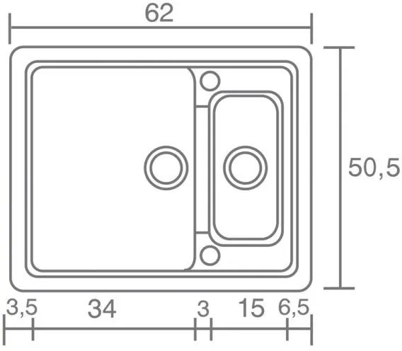 Νεροχύτης Sanitec 330-Granite Celtic Stone