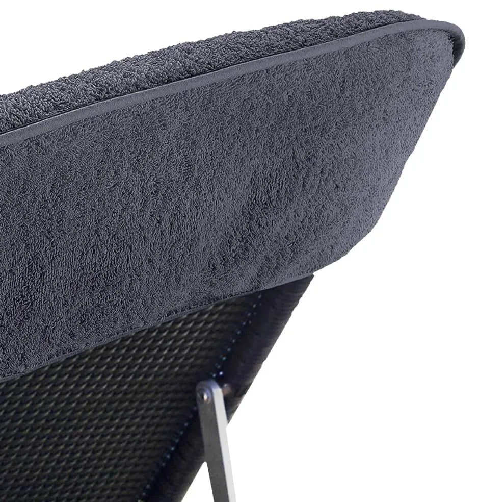 vidaXL Πετσέτες Θαλάσσης 6 τεμ. Ανθρακί 60 x 135 εκ. Ύφασμα 400 GSM