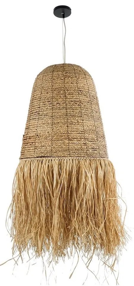 Φωτιστικό Οροφής Κρεμαστό Nepal 02190 Boho 1xE27 IP20 60x120cm Beige GloboStar