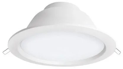 Χωνευτό Φωτιστικό Οροφής LED 35,5W Downlight Φ22,5cm ΙΡ40 3000K Siena Panagoulas-40-05100-Γκρι 40-05100
