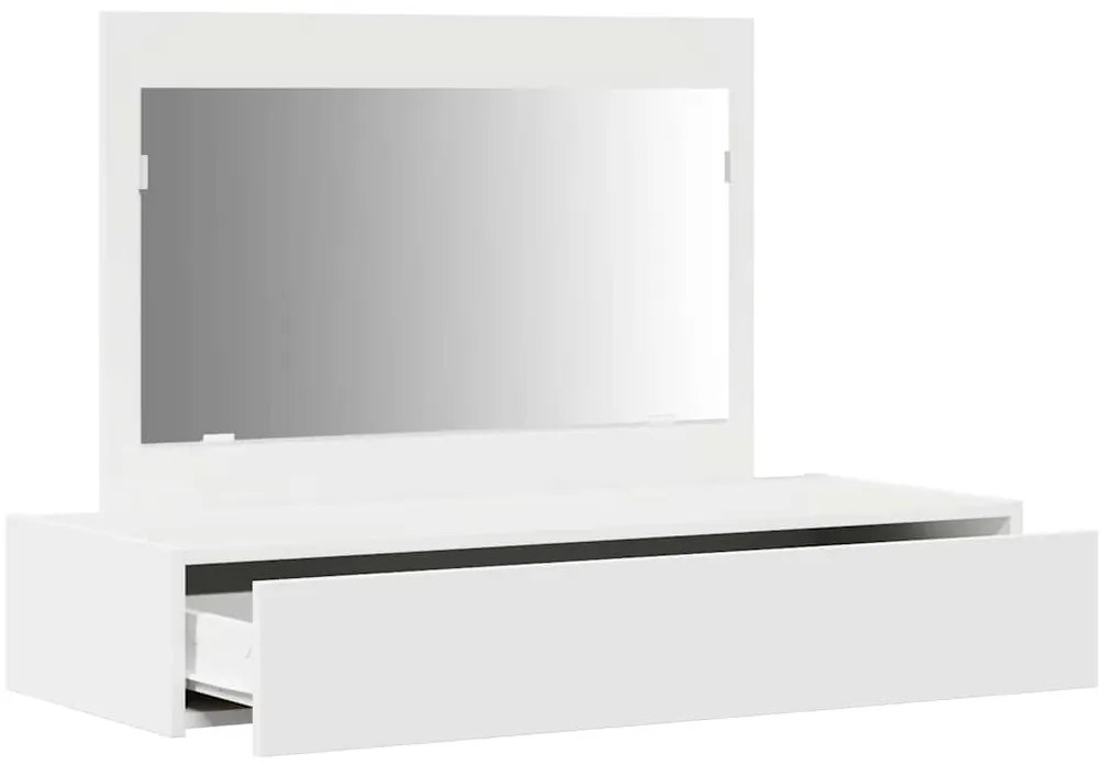 vidaXL Τραπέζι περιποίησης Λευκό 100 x 40 x 70 εκ. Επεξεργασμένο ξύλο