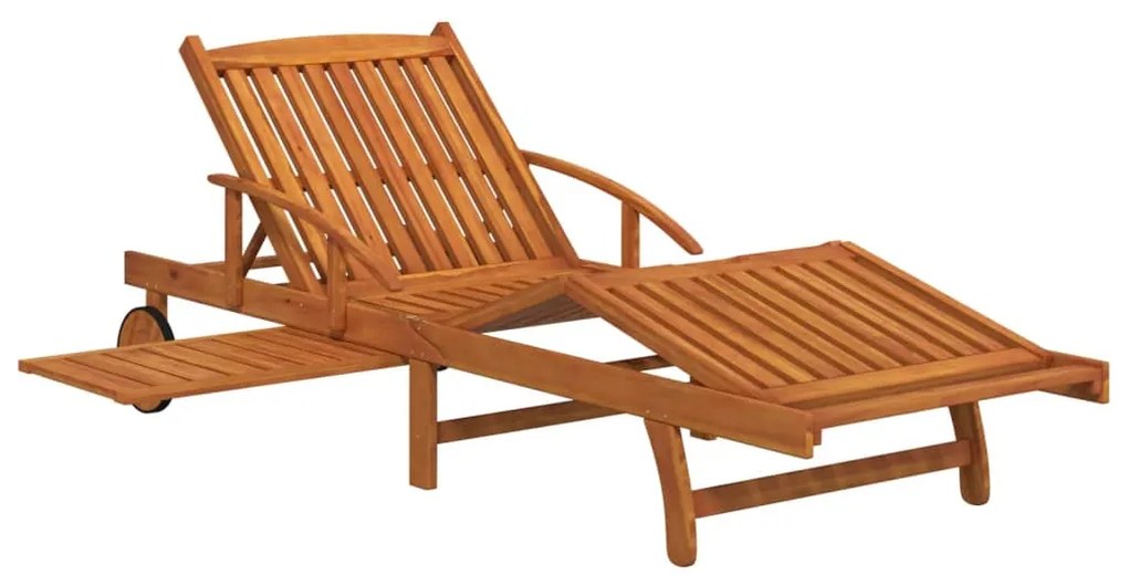 vidaXL Ξαπλώστρες 2 τεμ. από Μασίφ Ξύλο Ακακίας